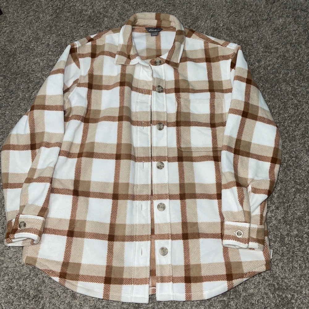 Eddie baurer fleece lightweight soft jacket